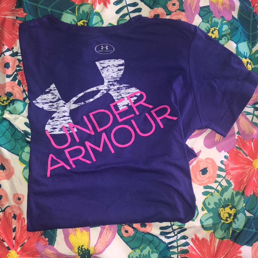 Under Armour Purple Tee
